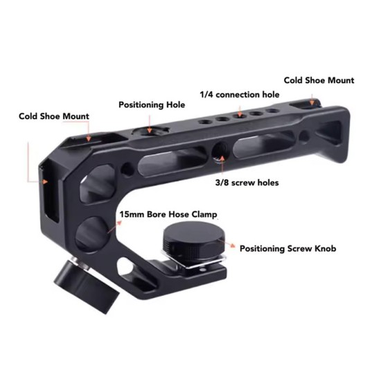 Camera Cage Handle – Camera Top Handgrip